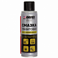 ABRO MASTERS Смазка-спрей графитовая 200мл GS-200-RW 1/24шт